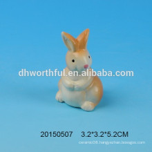 Lovely ceramic easter decoration with rabbit design